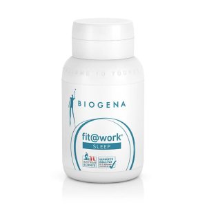 Мелатонін комплекс від Biogena – природна підтримка сну та відновлення | fit@work® Sleep | 60 капсул