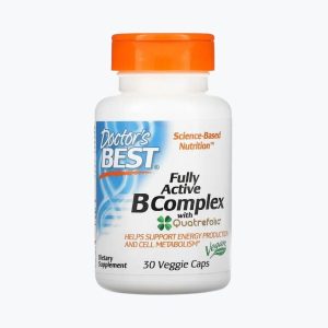 Вітамін Б Doctor’s Best комплекс, тільки активні форми | Fully Active B Complex