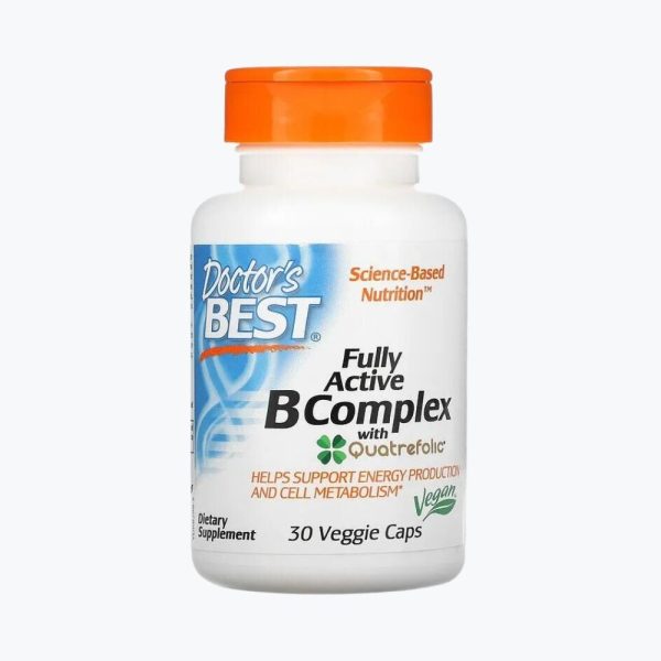 Вітамін Б Doctor’s Best комплекс, тільки активні форми | Fully Active B Complex