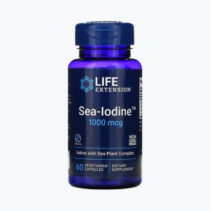Life Extension Натуральна добавка Морський Йод | Iodinе 1000 | 60 капсул