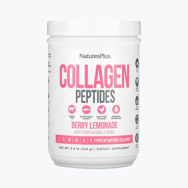 Nature’s Plus Пептиди колагену ягідний лимонад | Collagen Peptides Berry Nature’s Plus 364 г