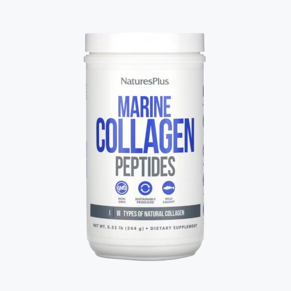 Nature’s Plus Пептиди морського колагену | Marine Collagen Nature’s Plus | 244 g