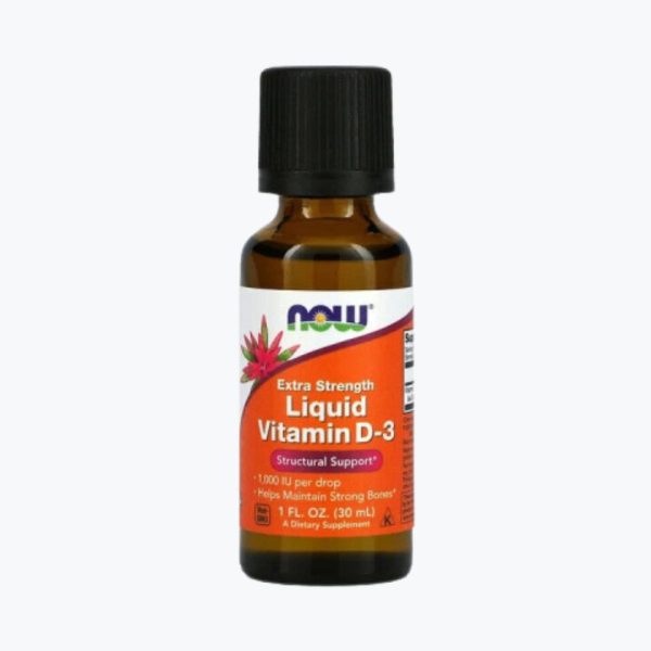 Вітамін д3 2000 | Liquid Vitamin D-3 NOW Foods