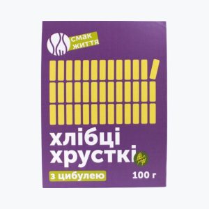 Хлібці з Цибулею від Смак Життя – безглютеновий перекус з користю для здоров’я