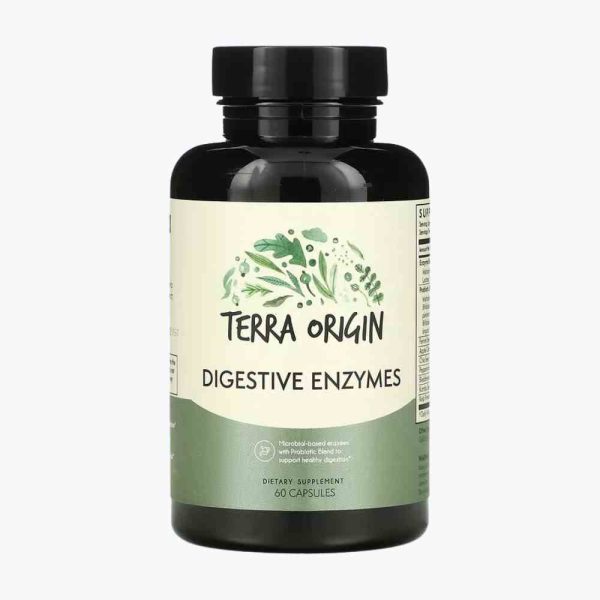 Digestive Enzymes – травні ферменти від Terra Origin | 60 капсул