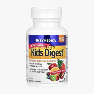 Kids Digest – пищеварительные ферменты для детей в формі жувальних таблеток від Enzymedica