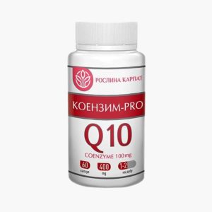 Коензим Q10 від Рослина Карпат – підтримка здоров’я серця та нервової системи