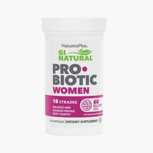 Пробіотики для жінок | NaturesPlus GI Natural Probiotic Women, 60 Billion CFU | 30 капсул