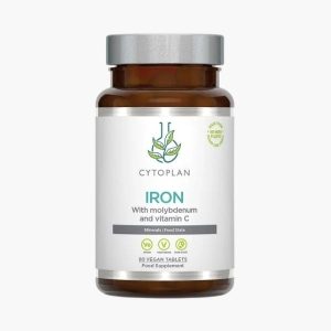 Залізо з кофакторами від Cytoplan Iron Complex – формування гемоглобіну та запобігання анемії | Iron | 60 tablets