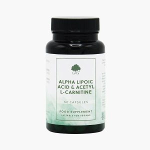 Альфа-ліпоєва кислота та Ацетил-L-карнітин від GandG | Alpha Lipoic Acid &Acetyl L-Carnitine від G&G | 60 капсул