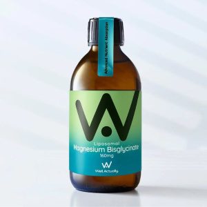 Рідкий Магній Бісгліцинат зі смаком лайма та ожини | Liquid Liposomal Magnesium Bisglycinate by Well Actually Lime & Blackberry | 250 мл