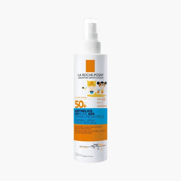La Roche-Posay Anthelios Dermo-Pediatrics Kids Spray SPF 50+ — сонцезахисний спрей для дітей з високим рівнем захисту