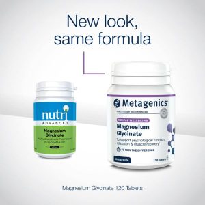 Магній гліцинат від Metagenics – для сну, розслаблення та відновлення | Magnesium Glycinate Tablets | 120 Tablets