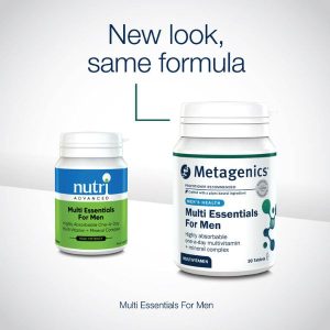Полівітамінний комплекс для чоловіків | Multi Essentials for Men Metagenics | 30 Tablets