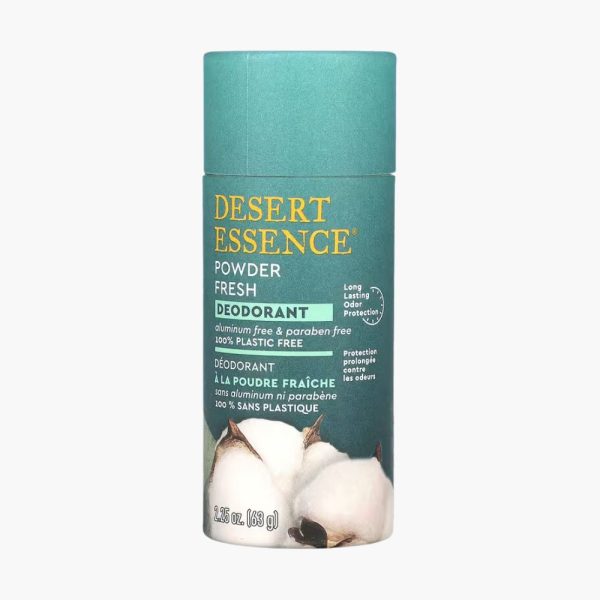 Desert Essence дезодорант-стік — натуральний захист без хімії | Deodorant Powder Fresh | 63 g