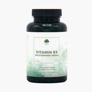 Вітамін В3 Нікотинамід 500 мг | GandG Vitamin B3 Nicotinamide 500mg | 120 капсул