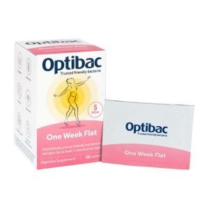 Пробіотики від здуття живота від Optibac | Optibac One Week Flat