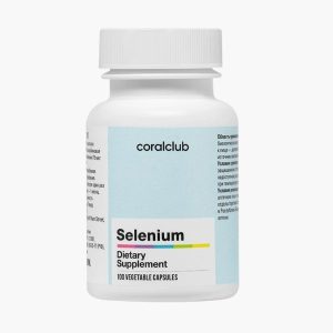 Selenium Coral Club — антиоксидантний комплекс із селеном та вітаміном C | 100 капсул