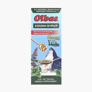 Olbas Cough Syrup Honeys Herbs — сироп від вологого кашлю з медом, травами та ефірними оліями | 118 ml