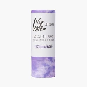 Антиперспірант без алюмінію Natural Deodorant Stick Lovely Lavender | WE LOVE THE PLANET | 65 G