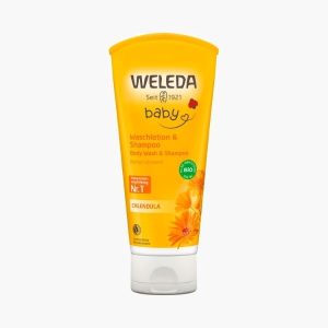 Дитячий шампунь Weleda Calendula Waschlotion and Shampoo для волосся та тіла немовлят | 200 ml