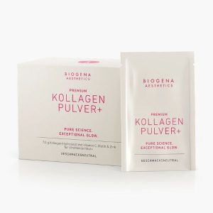 Гідролізований морський колаген | Premium ProKollagen and Hyaluron+ Neutral | Collagen | Колаген від Biogena з гіалуроновою кислотою БЕЗ СМАКУ | 15 саше для краси шкіри, волосся та нігтів | BIOGENA 15 саше