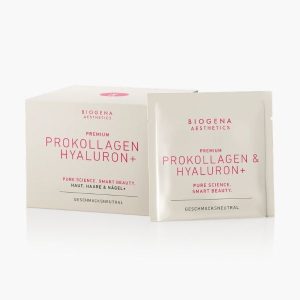 Premium ProKollagen and Hyaluron+ Neutral | Collagen | ПроКолаген від Biogena з гіалуроновою кислотою БЕЗ СМАКУ | 15 саше