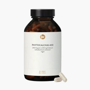 Кальцій Карбонат природного походження | Natural Calcium | Sunday Natural | 240 капсул